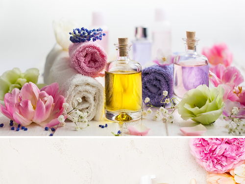 高清清新舒適美容美體養身spa護膚用品背景圖設計素材